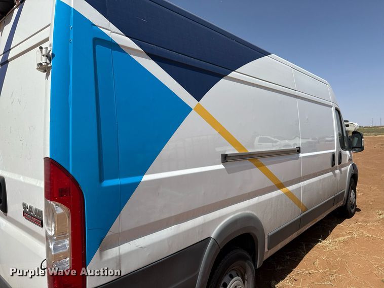 image for item EJ3603 2018 Ram Promaster 3500 van
