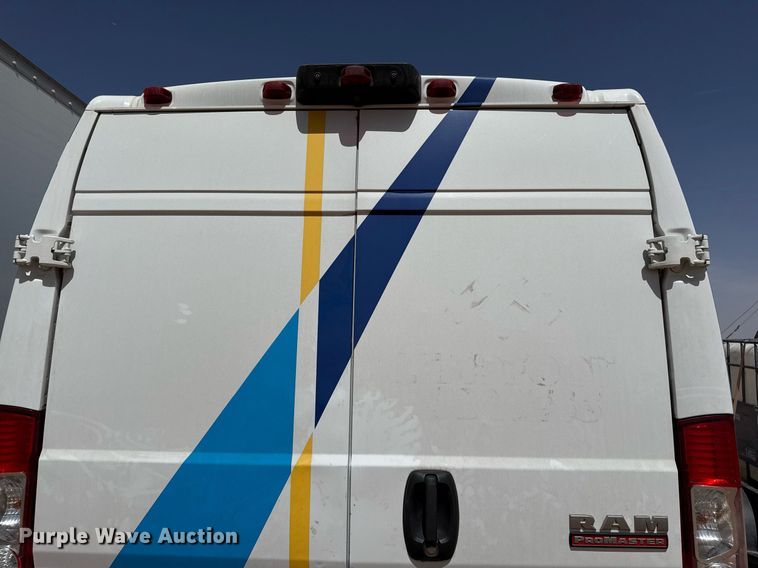 image for item EJ3603 2018 Ram Promaster 3500 van