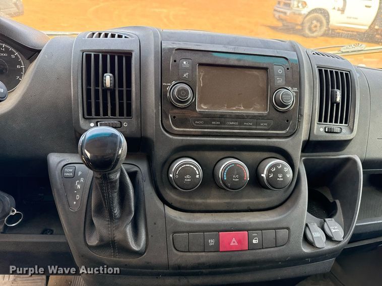 image for item EJ3603 2018 Ram Promaster 3500 van