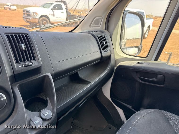 image for item EJ3603 2018 Ram Promaster 3500 van