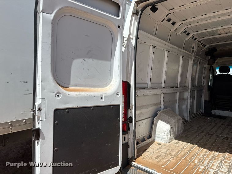 image for item EJ3603 2018 Ram Promaster 3500 van