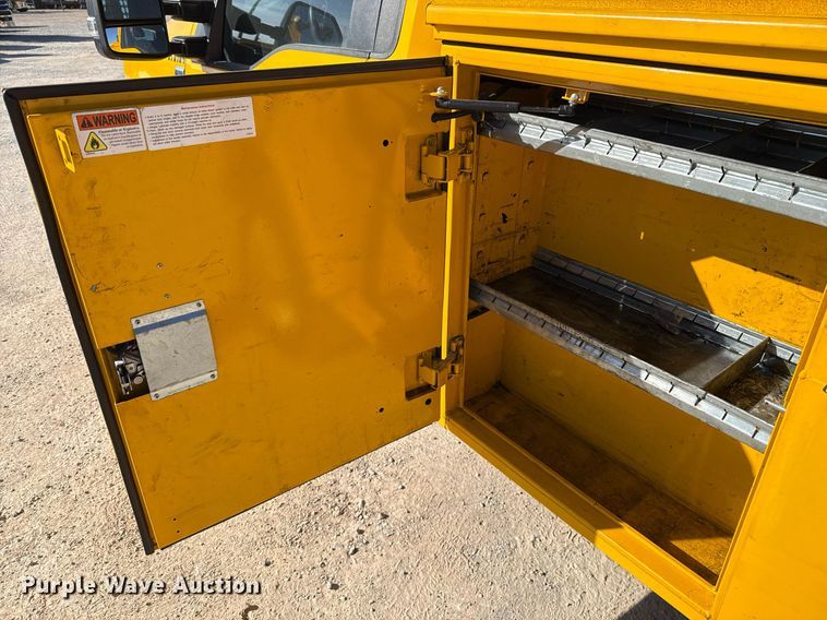 image for item EJ4504 2019 Ford F350 Super Duty XL utility bed pickup truck