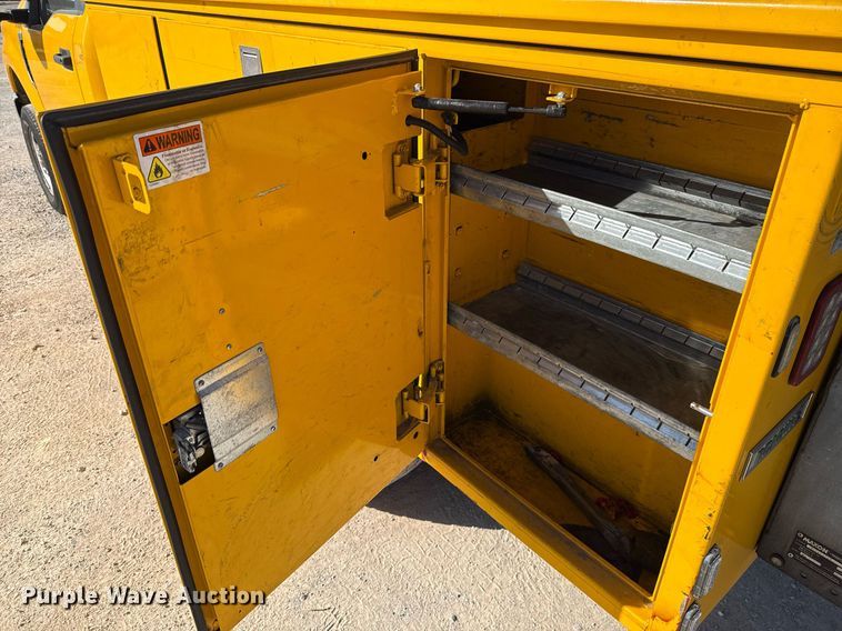 image for item EJ4504 2019 Ford F350 Super Duty XL utility bed pickup truck