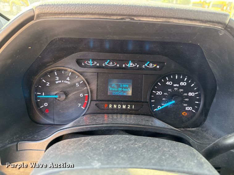 image for item EJ4504 2019 Ford F350 Super Duty XL utility bed pickup truck