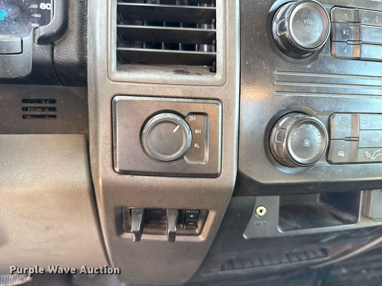 image for item EJ4504 2019 Ford F350 Super Duty XL utility bed pickup truck