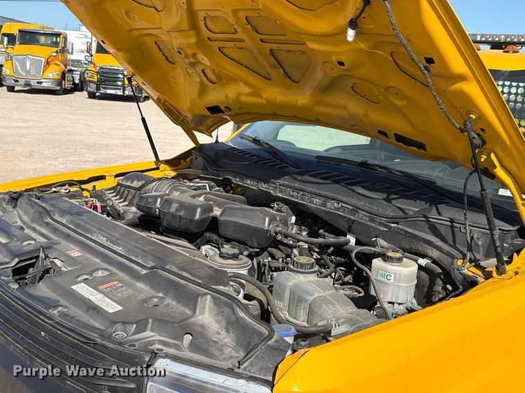 image for item EJ4504 2019 Ford F350 Super Duty XL utility bed pickup truck