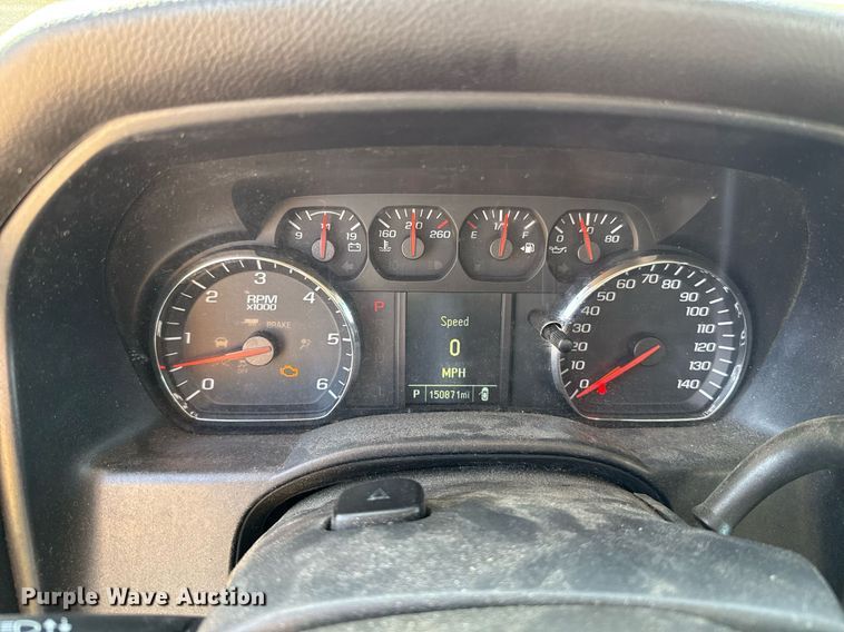 image for item EJ4506 2017 Chevrolet Silverado 3500HD utility bed pickup truck