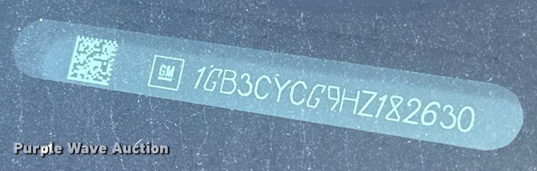 image for item EJ4506 2017 Chevrolet Silverado 3500HD utility bed pickup truck