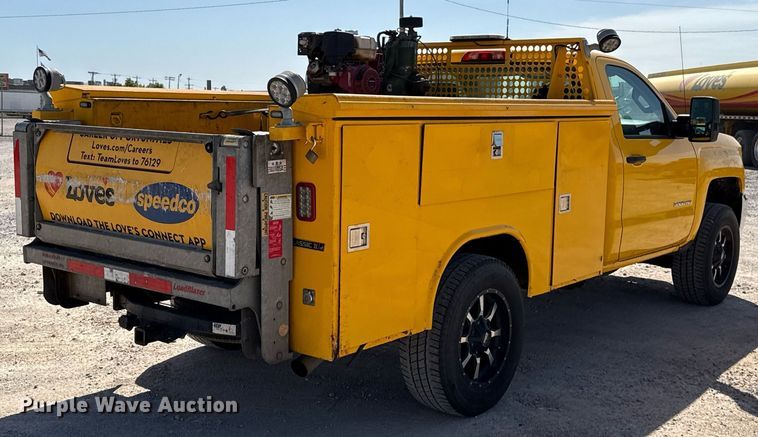 image for item EJ4508 2018 Chevrolet Silverado 3500HD utility bed pickup truck