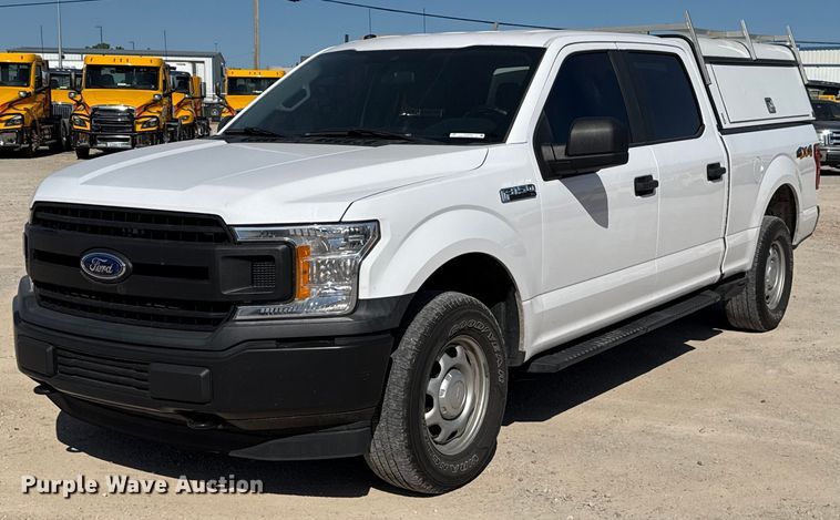 image for item EJ4509 2019 Ford F150 XL SuperCrew pickup truck