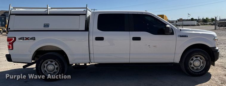 image for item EJ4509 2019 Ford F150 XL SuperCrew pickup truck