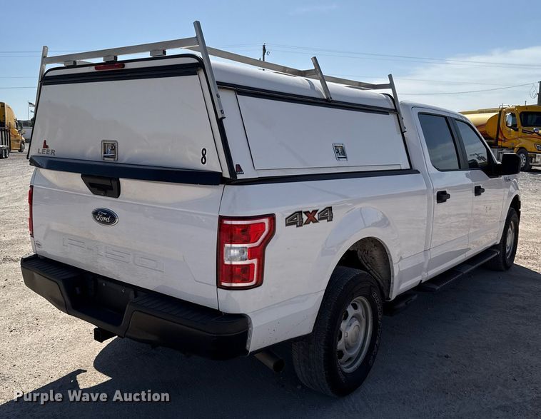 image for item EJ4509 2019 Ford F150 XL SuperCrew pickup truck