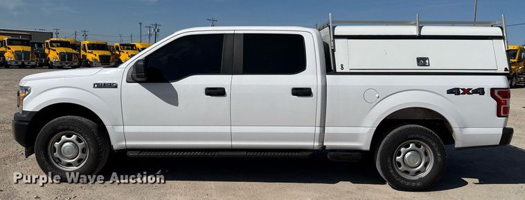 image for item EJ4509 2019 Ford F150 XL SuperCrew pickup truck