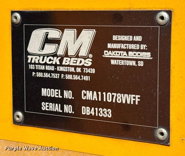 image for item EJ4511 2019 Ford F350 Super Duty XL utility bed pickup truck