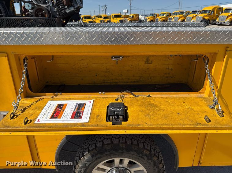 image for item EJ4511 2019 Ford F350 Super Duty XL utility bed pickup truck