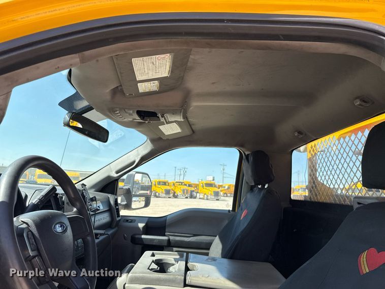 image for item EJ4511 2019 Ford F350 Super Duty XL utility bed pickup truck