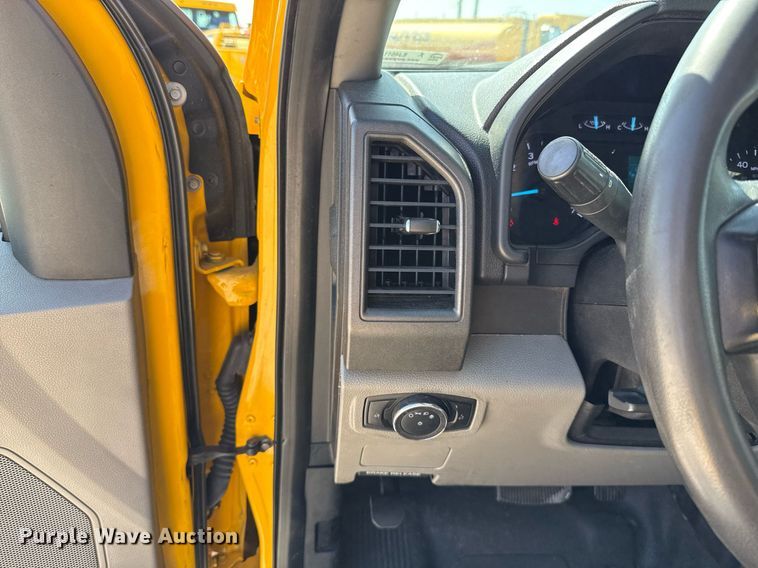 image for item EJ4511 2019 Ford F350 Super Duty XL utility bed pickup truck