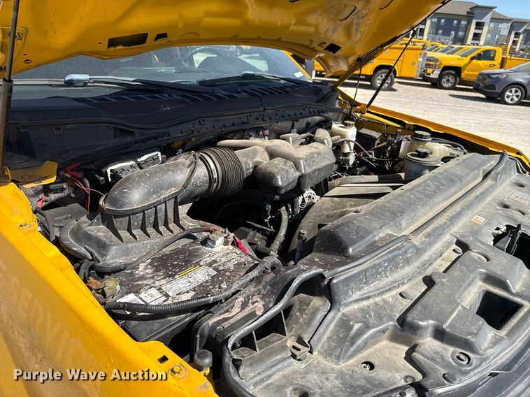 image for item EJ4511 2019 Ford F350 Super Duty XL utility bed pickup truck