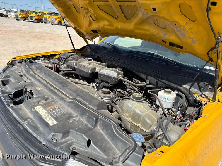 image for item EJ4511 2019 Ford F350 Super Duty XL utility bed pickup truck