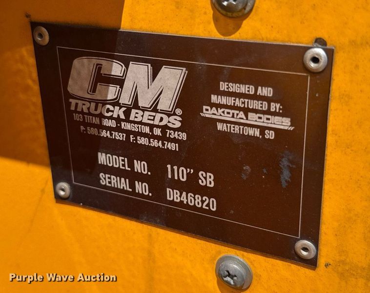 image for item EJ4517 2020 Ford F350 Super Duty XL utility bed pickup truck