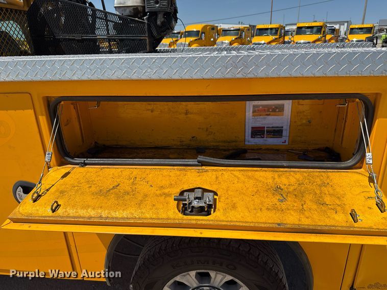 image for item EJ4517 2020 Ford F350 Super Duty XL utility bed pickup truck