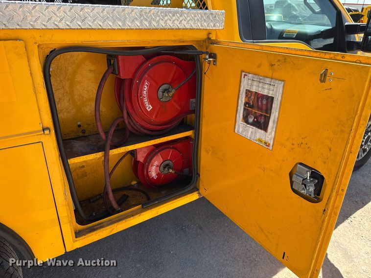 image for item EJ4517 2020 Ford F350 Super Duty XL utility bed pickup truck