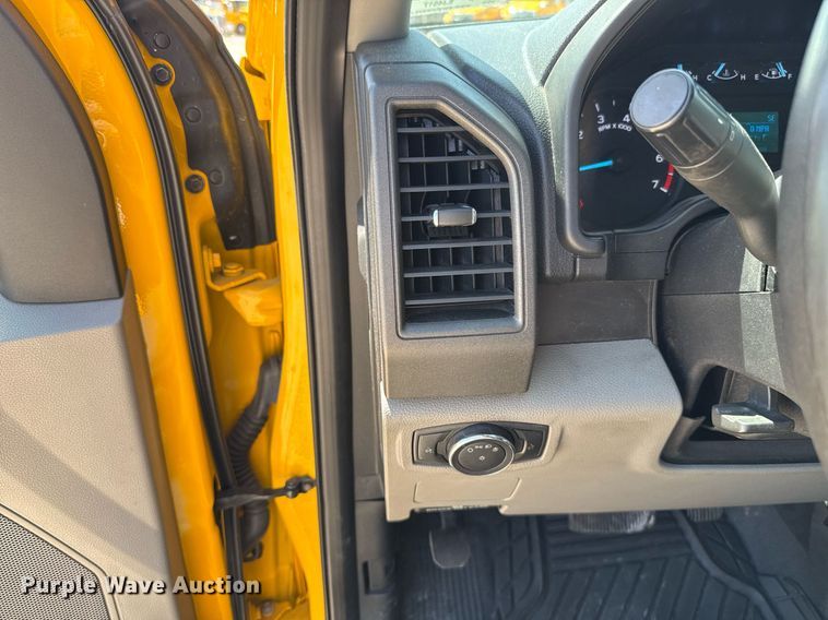 image for item EJ4517 2020 Ford F350 Super Duty XL utility bed pickup truck