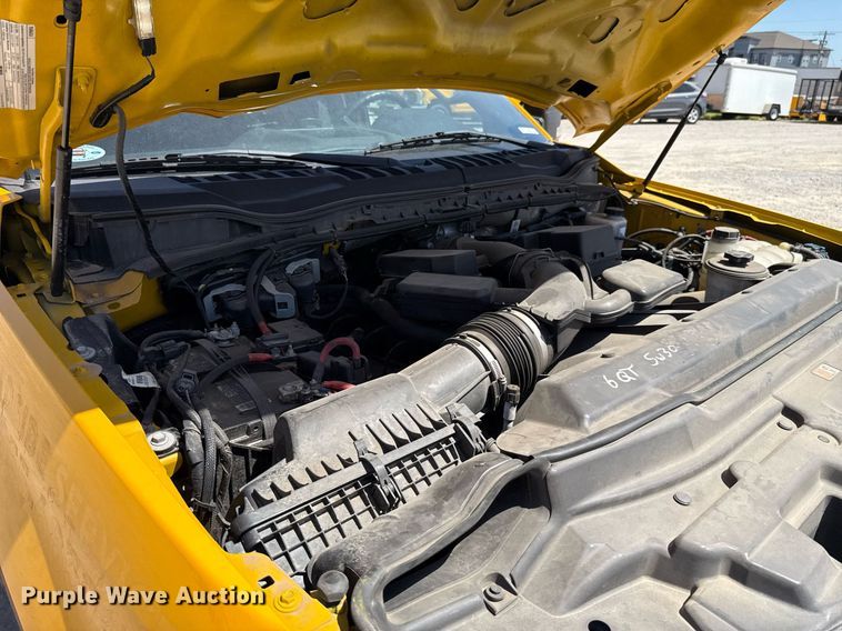 image for item EJ4517 2020 Ford F350 Super Duty XL utility bed pickup truck