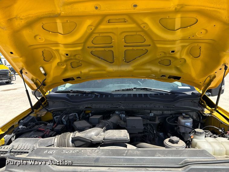 image for item EJ4517 2020 Ford F350 Super Duty XL utility bed pickup truck