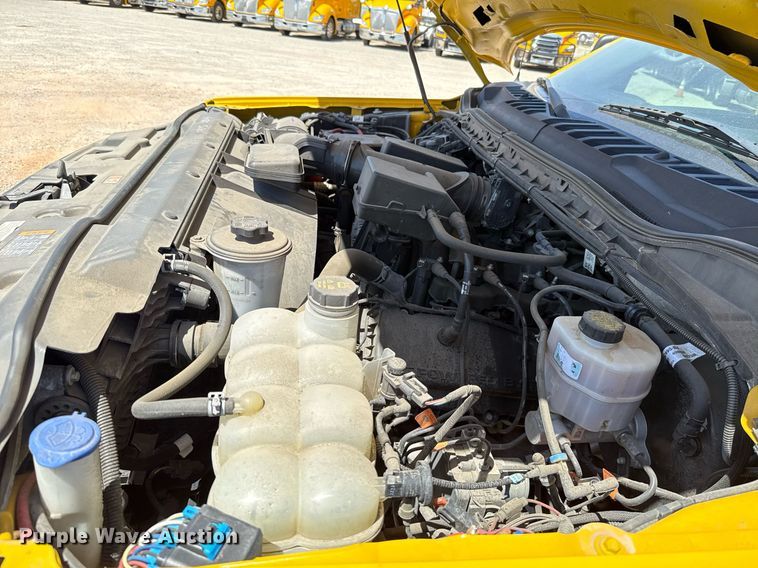 image for item EJ4517 2020 Ford F350 Super Duty XL utility bed pickup truck