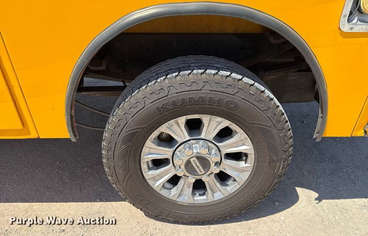 image for item EJ4517 2020 Ford F350 Super Duty XL utility bed pickup truck