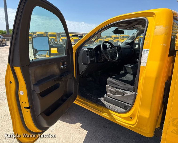 image for item EJ4518 2017 Chevrolet Silverado 3500HD utility bed pickup truck