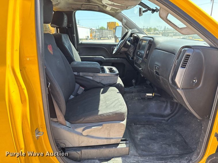 image for item EJ4518 2017 Chevrolet Silverado 3500HD utility bed pickup truck