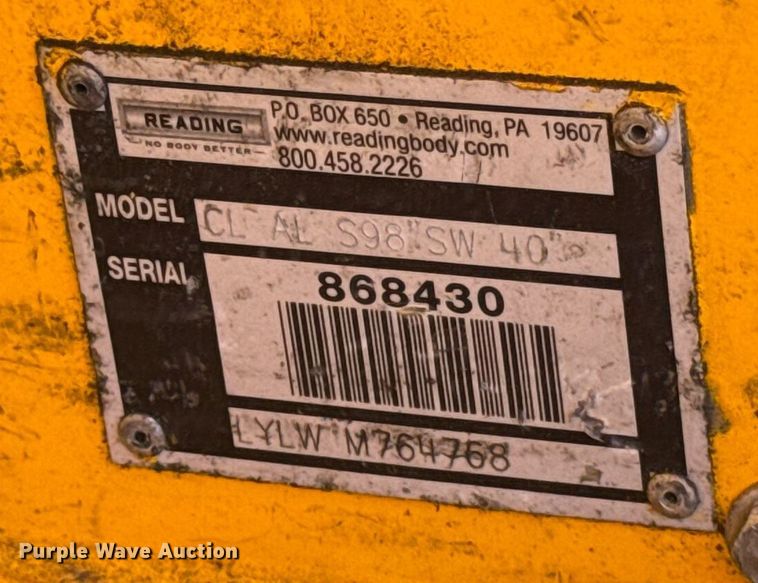 image for item EJ4520 2017 Chevrolet Silverado 3500HD utility bed pickup truck