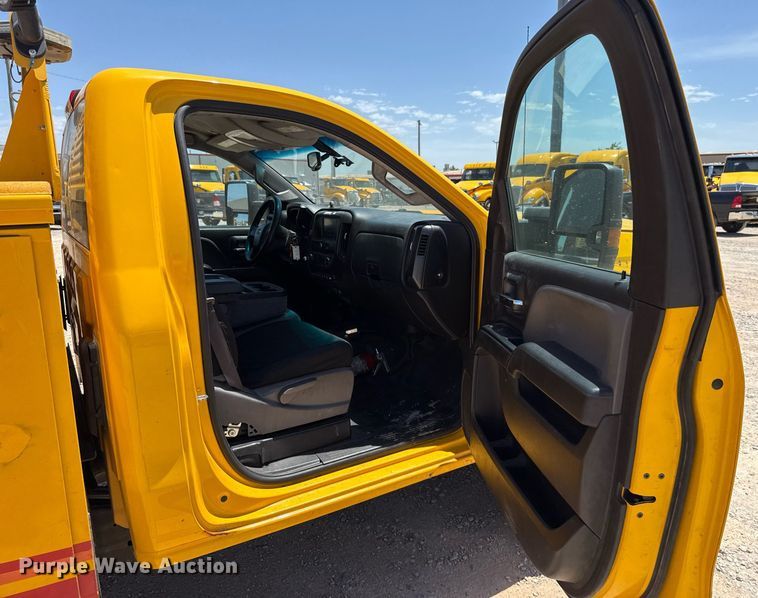 image for item EJ4520 2017 Chevrolet Silverado 3500HD utility bed pickup truck