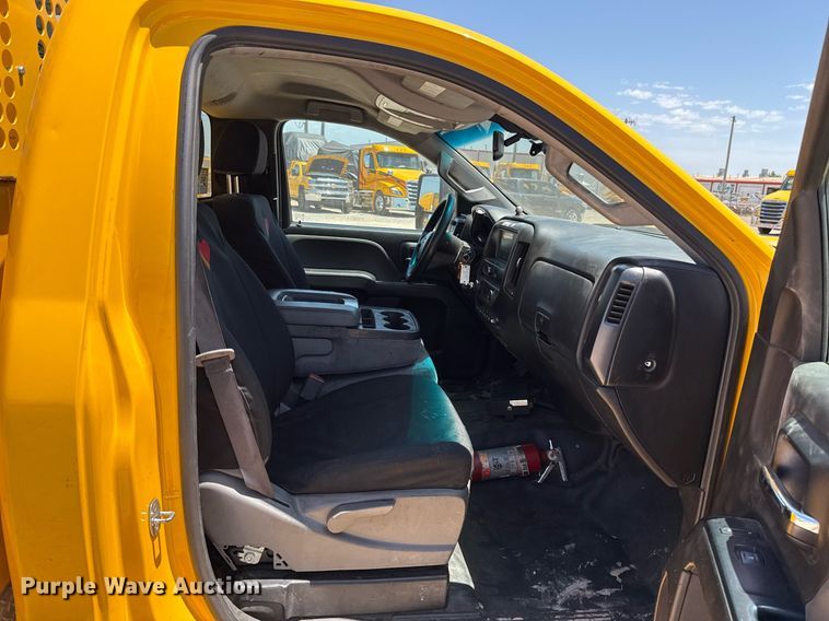 image for item EJ4520 2017 Chevrolet Silverado 3500HD utility bed pickup truck