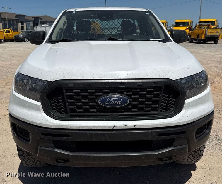 image for item EJ4522 2021 Ford Ranger XL SuperCab utility bed pickup truck