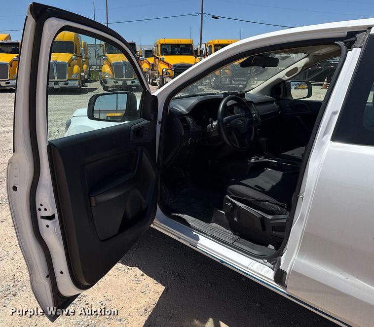 image for item EJ4522 2021 Ford Ranger XL SuperCab utility bed pickup truck