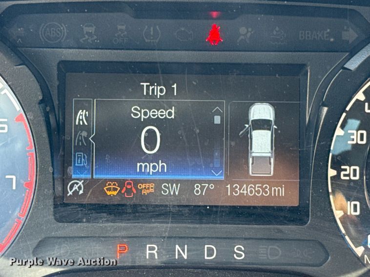 image for item EJ4522 2021 Ford Ranger XL SuperCab utility bed pickup truck