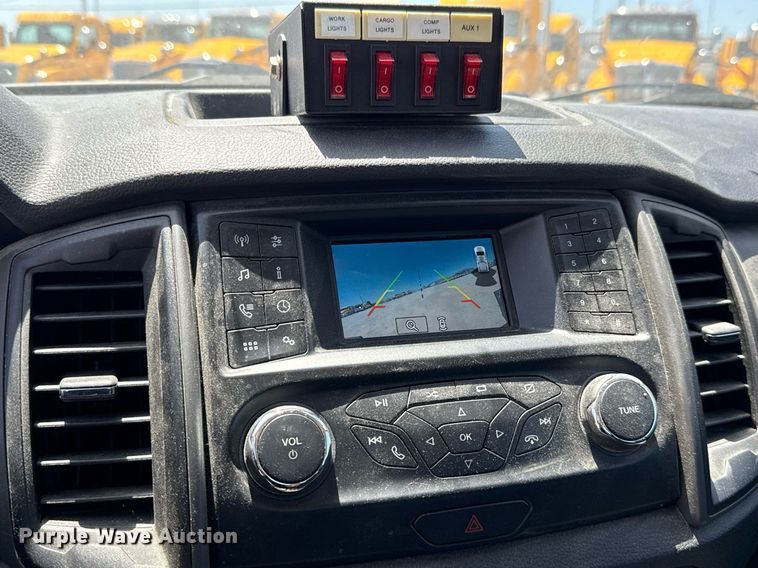 image for item EJ4522 2021 Ford Ranger XL SuperCab utility bed pickup truck