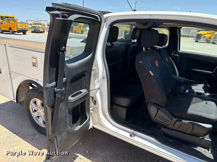 image for item EJ4522 2021 Ford Ranger XL SuperCab utility bed pickup truck