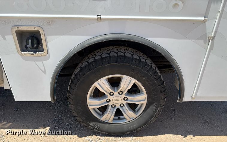 image for item EJ4522 2021 Ford Ranger XL SuperCab utility bed pickup truck