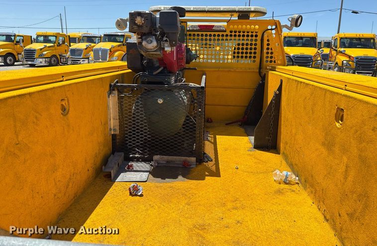 image for item EJ4523 2019 Ford F350 Super Duty XL utility bed pickup truck