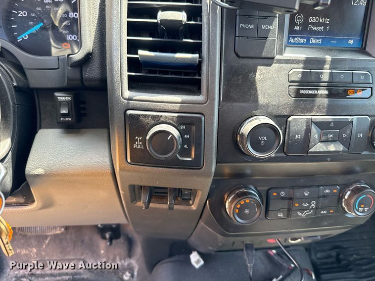 image for item EJ4523 2019 Ford F350 Super Duty XL utility bed pickup truck