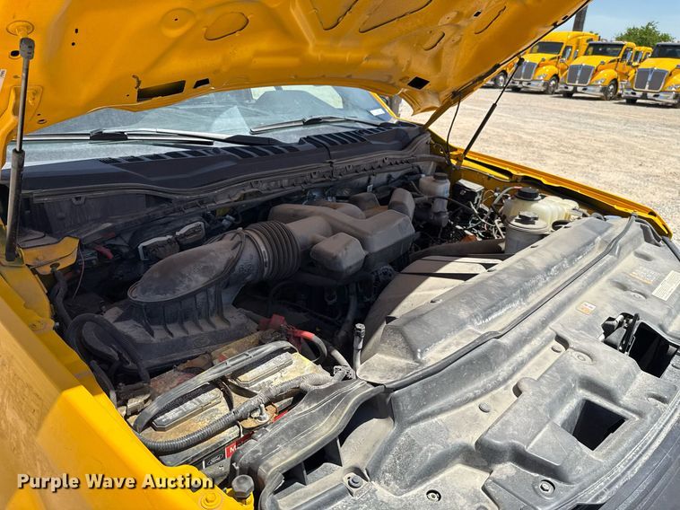 image for item EJ4523 2019 Ford F350 Super Duty XL utility bed pickup truck