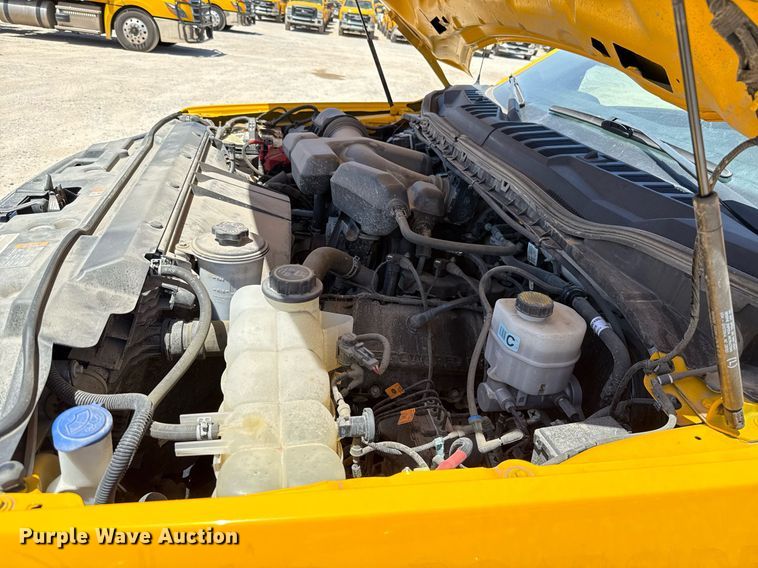 image for item EJ4523 2019 Ford F350 Super Duty XL utility bed pickup truck