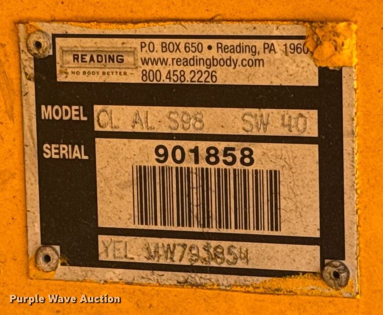 image for item EJ4524 2018 Chevrolet Silverado 3500HD utility bed pickup truck