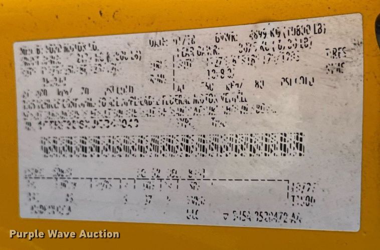 image for item EJ4527 2018 Ford F350 Super Duty XL utility bed pickup truck