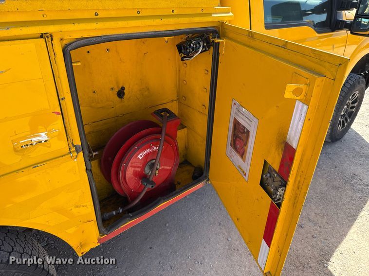 image for item EJ4528 2015 Ford F350 Super Duty XL utility bed pickup truck