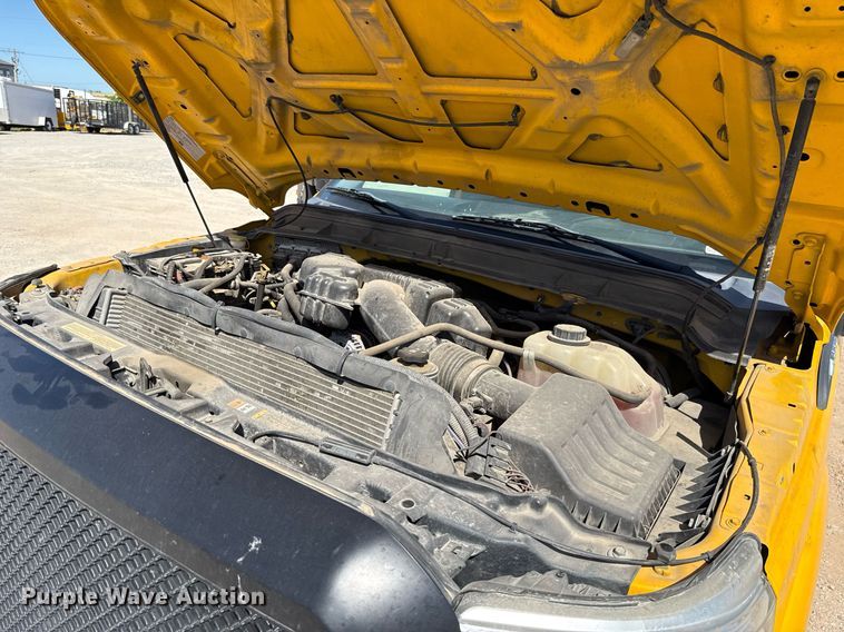 image for item EJ4528 2015 Ford F350 Super Duty XL utility bed pickup truck